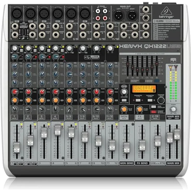 Behringer XENYX QX1222USB Mixer – Bild 2