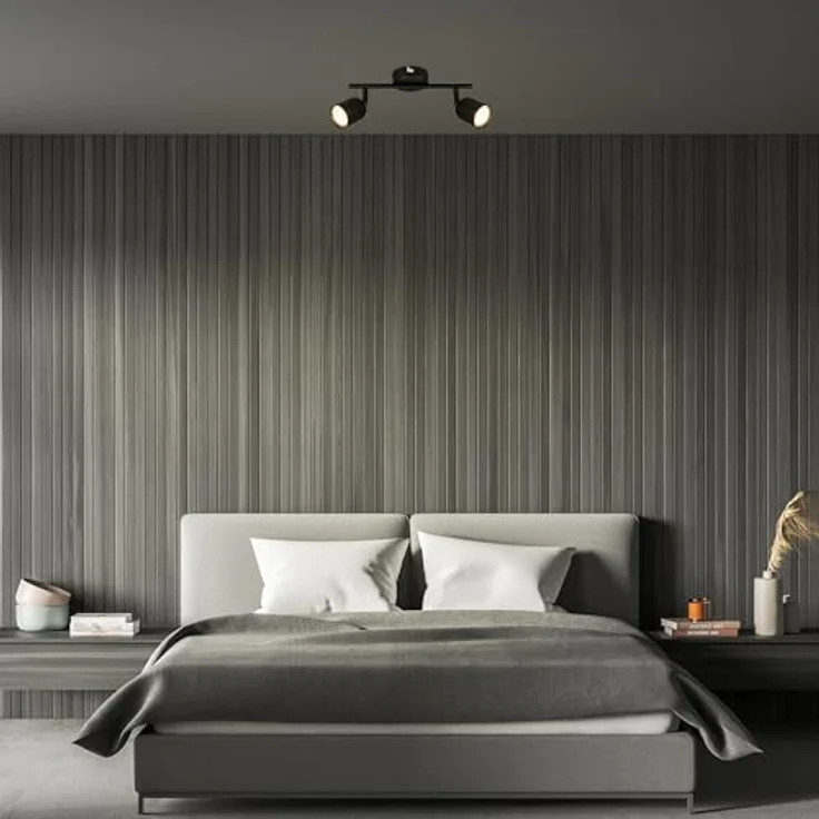 BRILONER – Deckenlampe, schwenkbar, matt-schwarz, für Wohnzimmer, Schlafzimmer, Küche – Bild 5