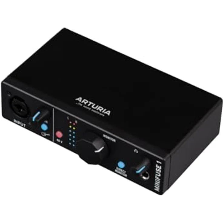 Arturia MiniFuse Recording Pack Black, USB-Audio Interface mit CM1 und EF1 – Bild 4