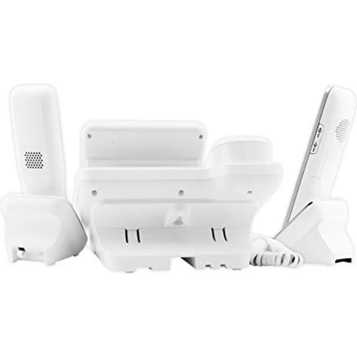 Geemarc Seniorentelefon PACK_SENIOR_295, Seniorentelefon mit Anrufbeantworter, Foto-Tasten und 30 dB Hörverstärkung, inkl. Mobilteil, weiß – Bild 3