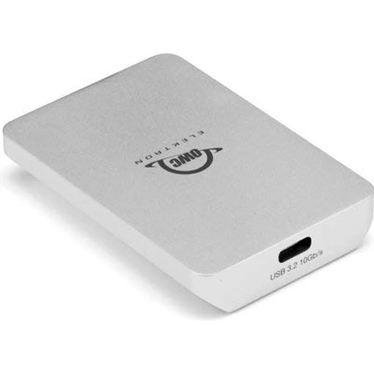 OWC - Envoy Pro Elektron - 2.0 TB - NVMe M.2 SSD, USB 3.2 Gen 2 Typ-C bis zu 10Gb/s, bis zu 1011MB/s, USB 2.0/3.0 kompatibel, tragbar, staubdicht und wasserdicht nach IP67 (Rugged), Bus-betrieben – Bild 3