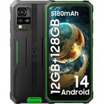 Blackview BV4800 Pro 12 GB RAM 128 GB ROM 6,56-Zoll Smartphone, Grün