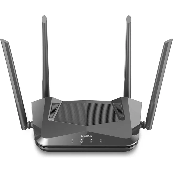 D-Link DIR-X1530 Wi-Fi 6 Mesh Router, AX1500, Dualband, Gigabit-Ethernet-Ports, hohe Netzwerk-Effizienz