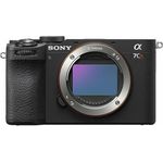 Sony Alpha 7CR | Vollformatkamera ohne Spiegel mit austauschbarem Objektiv (kompakt, 61 MP, Autofokus in Echtzeit, 4K60p), Schwarz