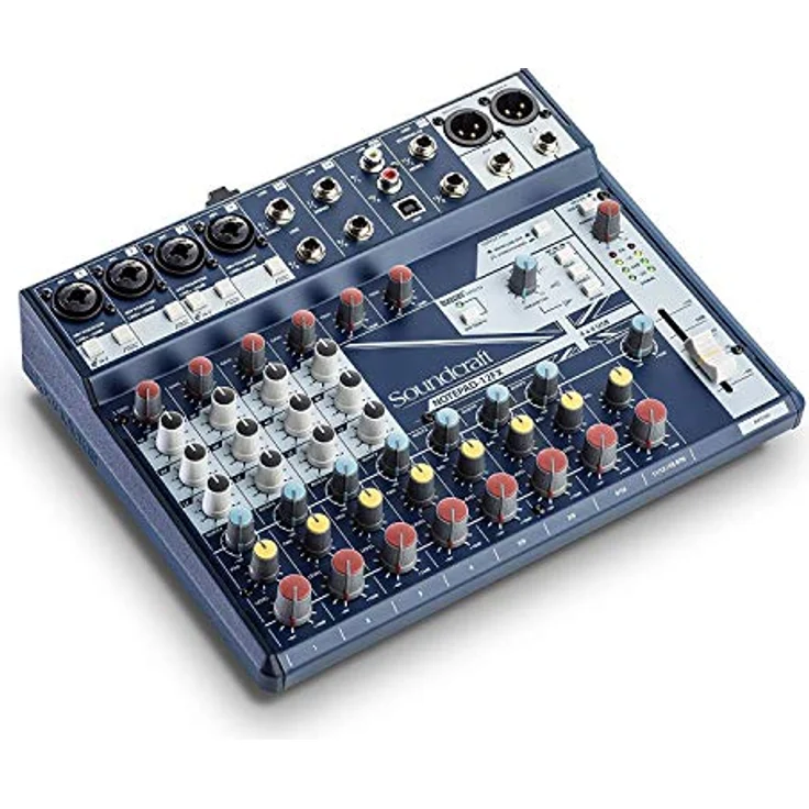 Soundcraft Notepad 12 FX Mischpult, mit USB I-O – Bild 2