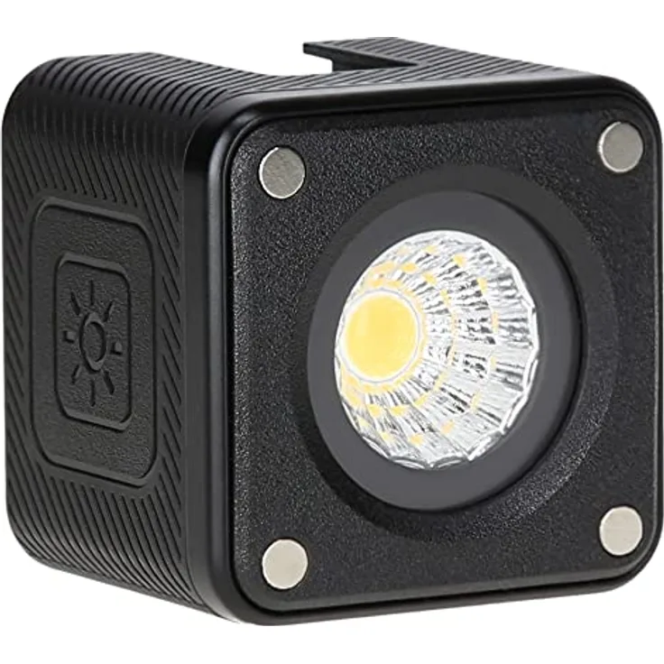 Rollei Lumis Solo 2 - LED Würfel. Kleiner LED Würfel inkl. Farbfilter für den Einsatz unterwegs. Optimaler Lichtgeber für das Filmen mit dem Smartphone.