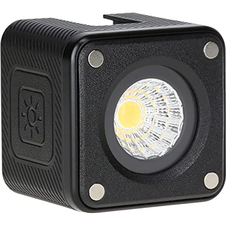 Rollei Lumis Solo 2 - LED Würfel. Kleiner LED Würfel inkl. Farbfilter für den Einsatz unterwegs. Optimaler Lichtgeber für das Filmen mit dem Smartphone. – Bild 1