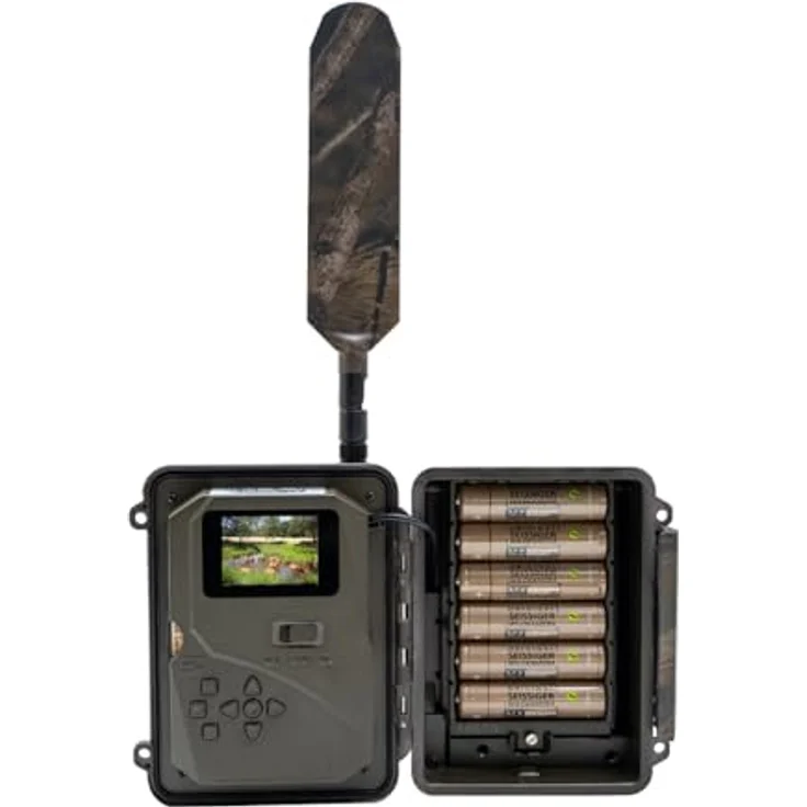 Seissiger Wildkamera Pro-Cam LTE SUPERSIM-Edition, 24 MP, 2K Video, wetterfest, Schwarzblitz, inkl. 32GB SD-Karte – Bild 6