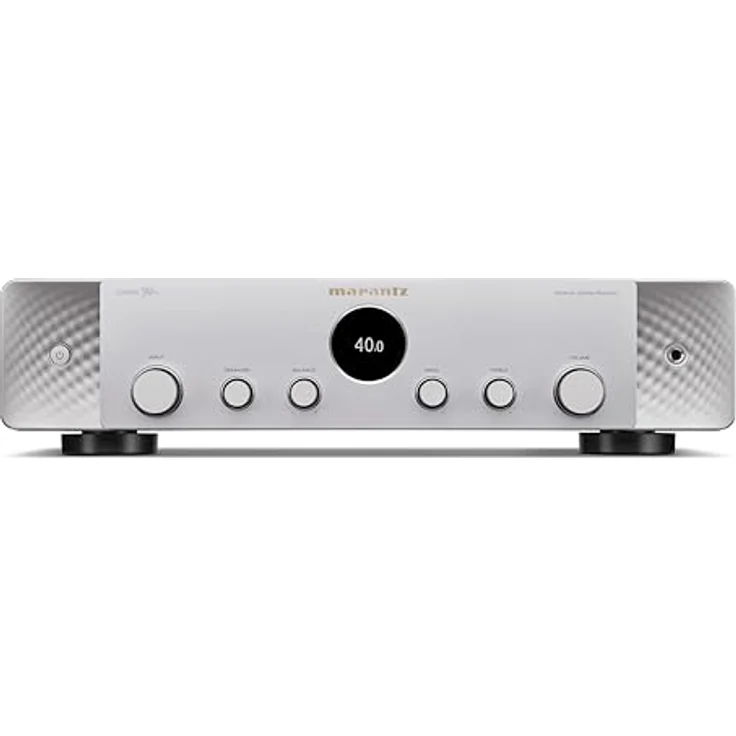 Marantz Stereo 70s Stereo-Gerät mit HDMI-Umschaltung, Streaming über HEOS Built-in, Phono-Eingang und UKW-/DAB+-Radio - Silber – Bild 1
