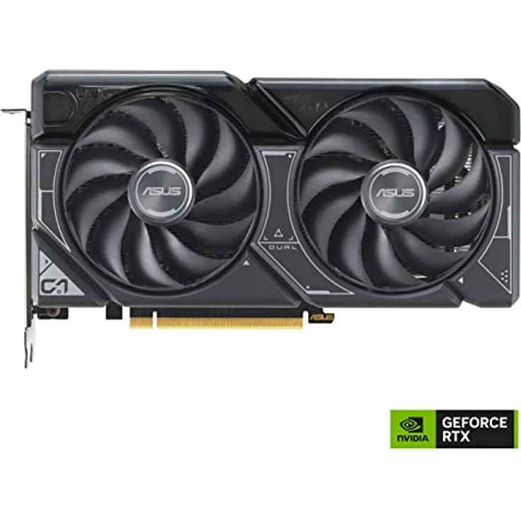 ASUS Dual GeForce RTX 4060 Ti OC Edition 8GB GDDR6 Gaming Grafikkarte schwarz (Nvidia GeForce RTX4060Ti DLSS 3, PCIe 4.0, 1x HDMI 2.1, 3x DisplayPort 1.4a, DUAL-RTX4060TI-O8G) – Bild 2