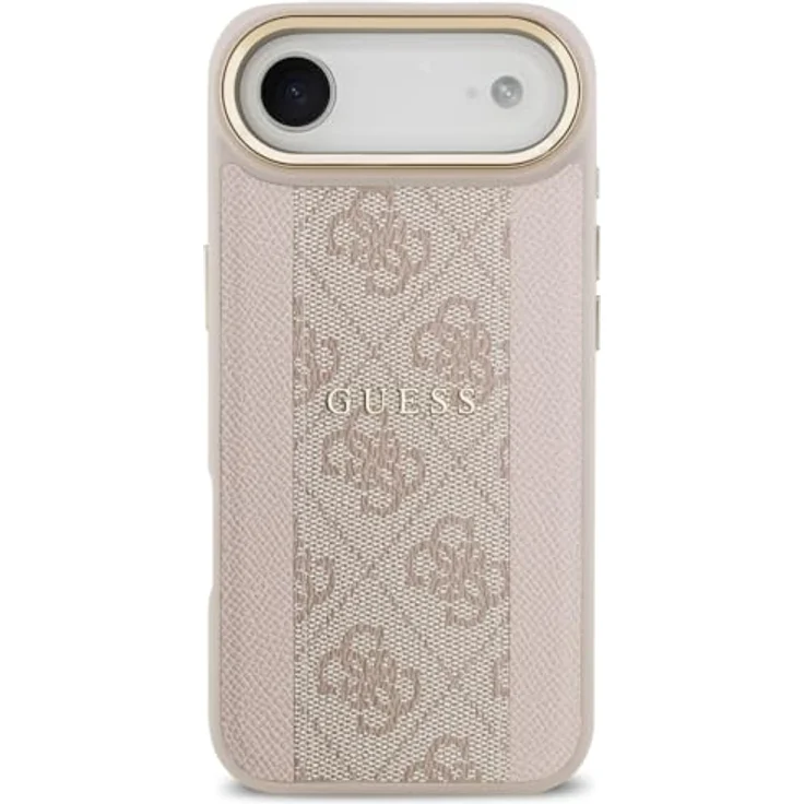 CG MOBILE Guess 4G Stripe MagSafe Hülle für iPhone 17 Air, Pink, TPU/PC/Kunstleder – Bild 3