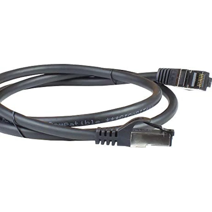 Good Connections® SmartFLEX Cat.6A INDUSTRIE (PUR) - 5 m - Hochflexibles 10-GIGABIT - KUPFERLEITER / CU - Öl- und UV-beständig, schleppkettentauglich - S/FTP, PiMF - halogenfrei (LSZH) - SCHWARZ – Bild 3