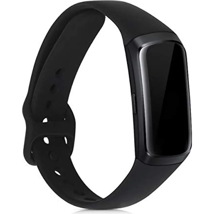 kwmobile 2X Sportarmband Set für Samsung Galaxy Fit (SM-R370) - Verstellbares TPU Silikon Armband in verschiedenen Farben, reißfest und flexibel – Bild 3