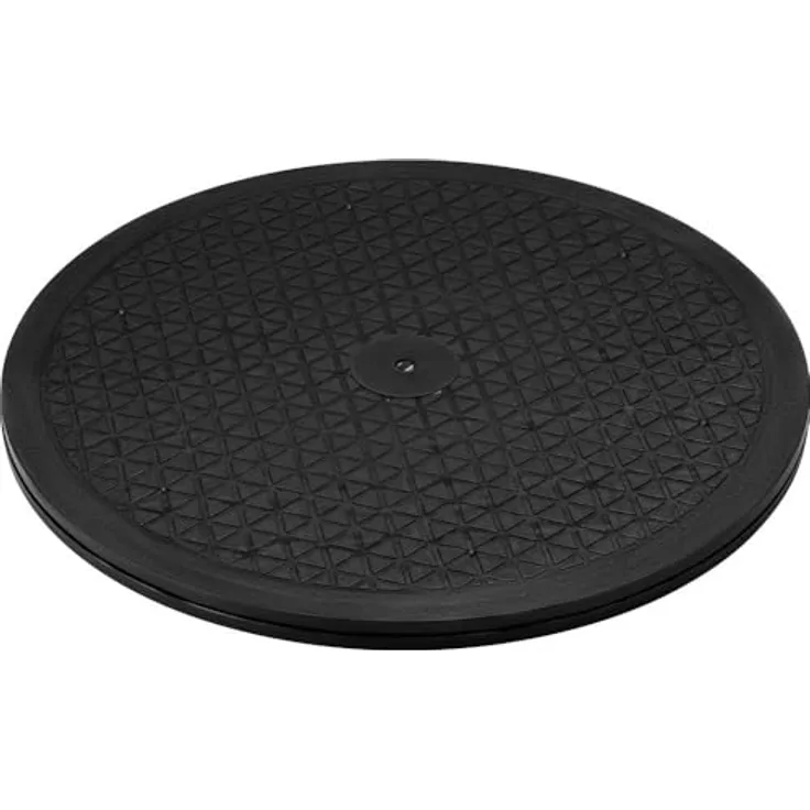 Speaka SP-MT-100 Monitor Drehteller, drehbar für Bildschirmgrößen 25,4 cm (10) - 61 cm (24), schwarz, Tragfähigkeit 60 kg
