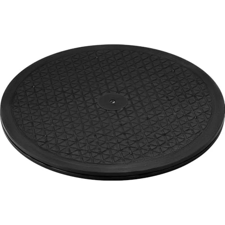 Speaka SP-MT-100 Monitor Drehteller, drehbar für Bildschirmgrößen 25,4 cm (10) - 61 cm (24), schwarz, Tragfähigkeit 60 kg – Bild 1