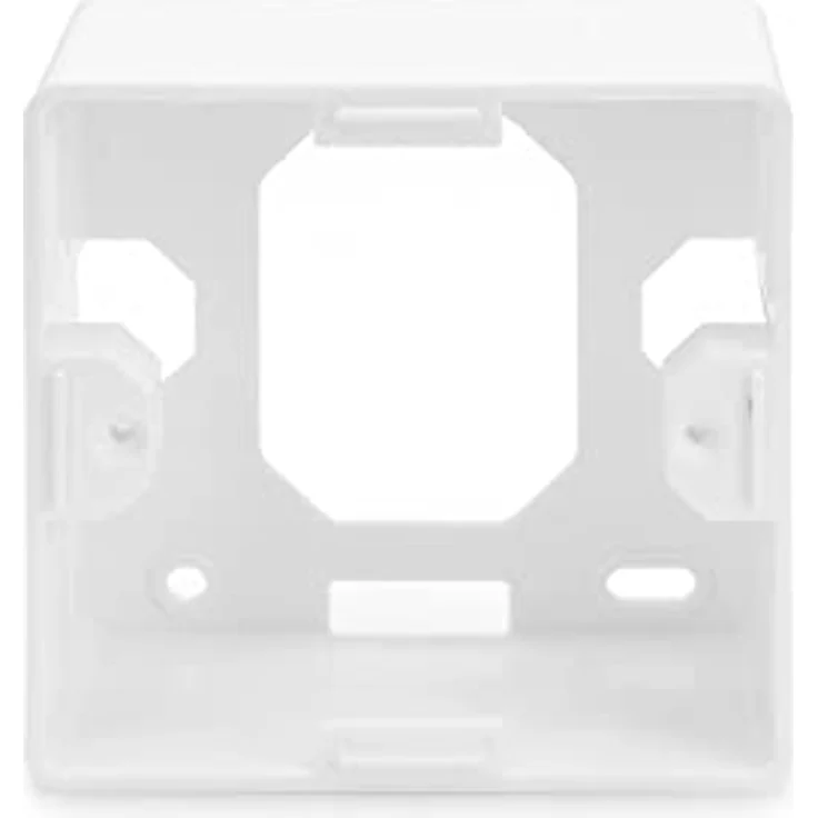 Digitus DN-9006/B5-N Netzwerkdose Aufputz CAT 6, 2 Port RJ45, geschirmt, reinweiß, Set 5 St. – Bild 4