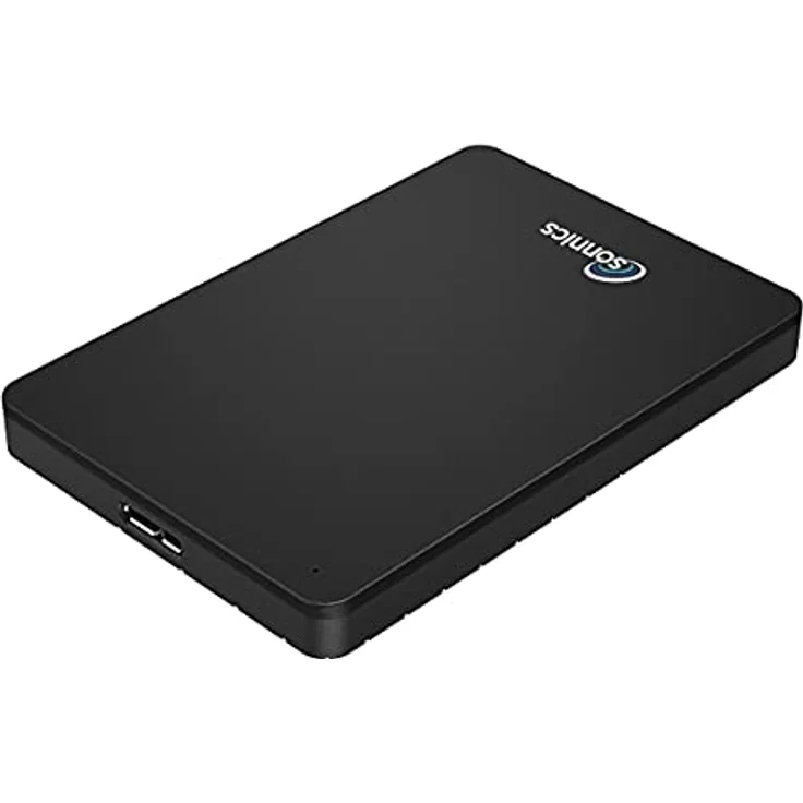 Sonnics 1TB Schwarz Externe Festplatte USB 3.0 kompatibel mit Windows PC, Mac, Smart TV, Xbox One und PS4 – Bild 1