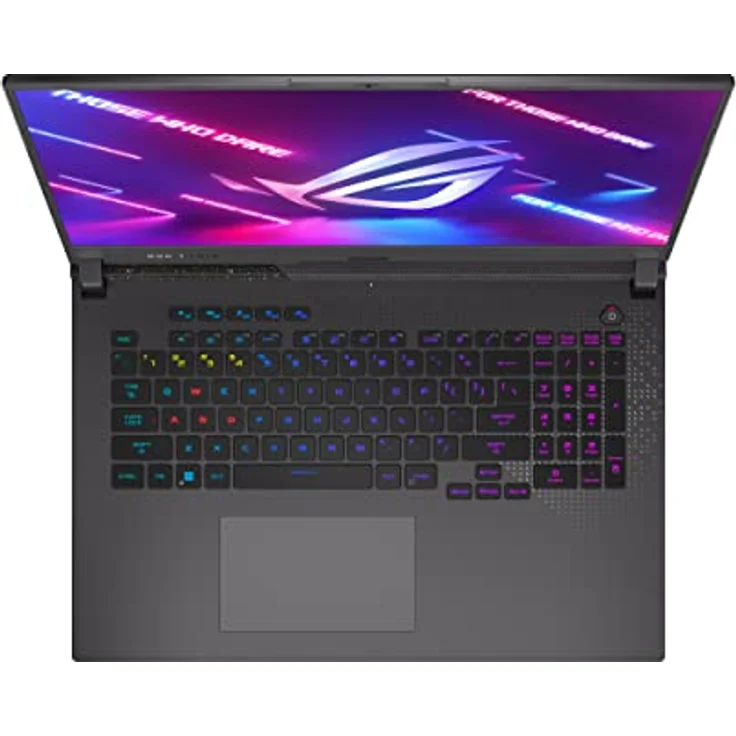 ASUS ROG Strix G17 Gaming Laptop | 17,3" WQHD 240Hz/3ms entspiegeltes IPS Display | AMD R9 7945HX | 32 GB RAM | 1 TB SSD | NVIDIA RTX 4070 | Windows 11 | QWERTZ Tastatur | Eclipse Gray – Bild 4