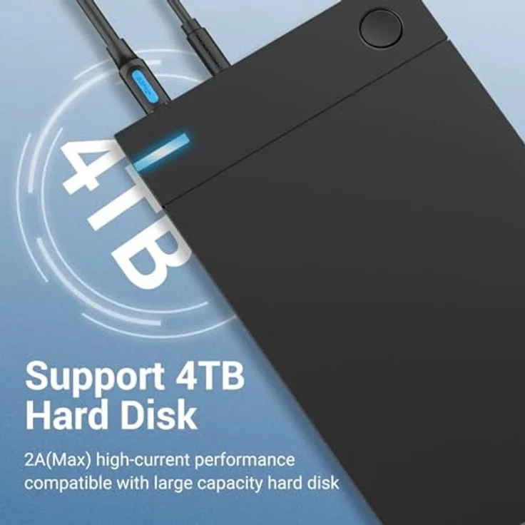 VENTION Druckerkabel 0.5m USB 3.0 Typ A Stecker auf Typ B Stecker Kabel Scanner Kabel USB Druckerkabel kompatibel mit HP/Epson/Dell/Canon/Lexmark/Xerox/Brother/Samsung - erhöhte Stabilität und schnelle Datenübertragung – Bild 5