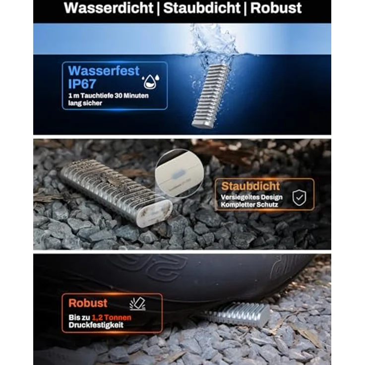 TERRAMASTER D1 M.2 NVMe SSD-Gehäuse, Aluminium, wasserdicht, stoßfest, USB 3.2 10 Gbit/s, 8 TB Kapazität, inklusive mobiler Datensicherungs-App – Bild 2