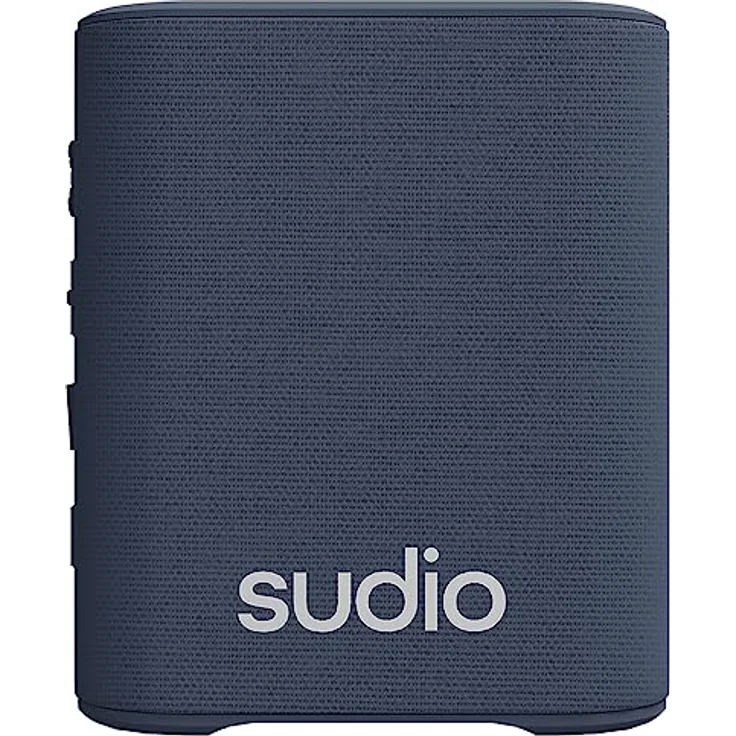 Sudio S2 Blau, Bluetooth-Lautsprecher mit lautem Klang und tiefen Bässen Lange Spielzeit IPx5 Wasserdichtes Bluetooth 5.3 TWS Pairing Tragbarer drahtloser Kompaktlautsprecher für Zuhause, draußen – Bild 1
