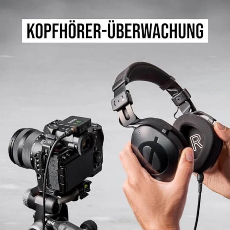 RØDE Wireless GO Gen 3, digitales 2-Kanal Funkmikrofonsystem in Stone Grau mit 32 GB Speicher und Softcase – Bild 7