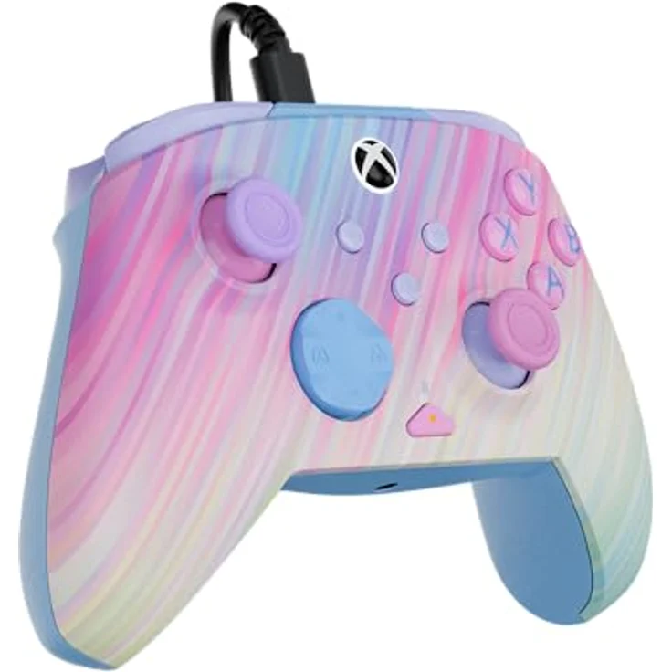Turtle Beach Rematch Advanced Wired Gamepad, Gaming Controller mit Hall-Effekt-Hair-Trigger und Leuchtfunktion, Cotton Candy (PC) – Bild 15