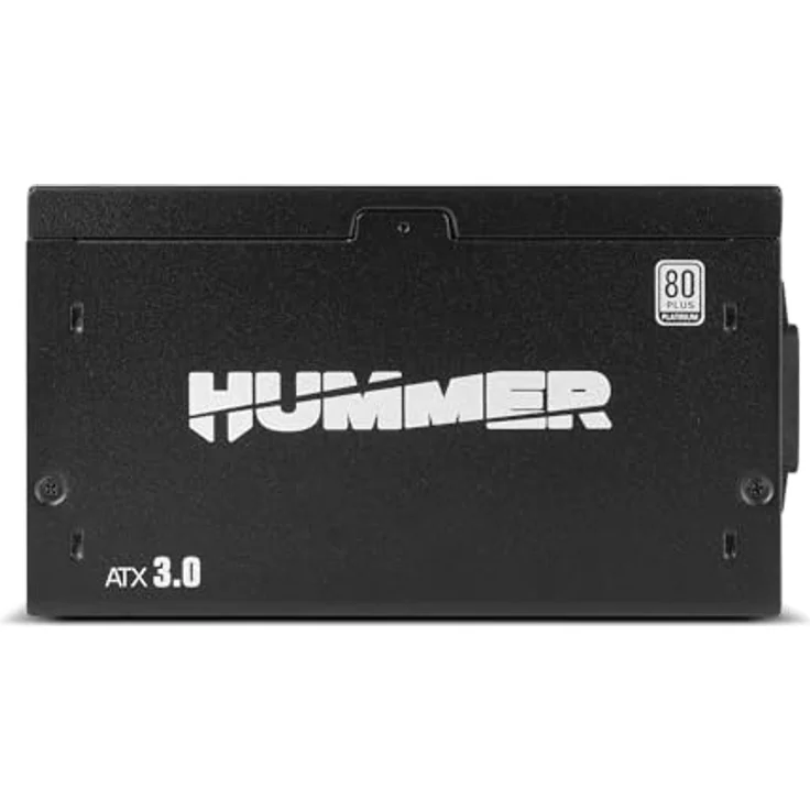 NOX Hummer P 1000W, 80 Plus Platinum ATX-Netzteil mit 1000W, EPS, S-ATA 3.0, ultra-leisem 140mm Lüfter, modulare Kabel, schwarz – Bild 2