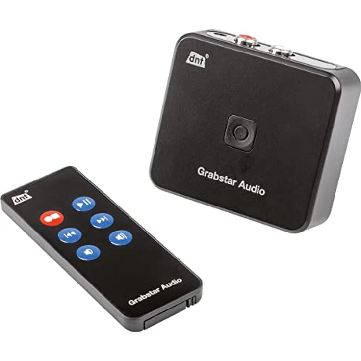 DNT Grabstar Audio, Audio-Digitalisierer und Game Recorder mit MP3-Konvertierung, Fernbedienung und SD-USB-Speicher bis 32 GB – Bild 1