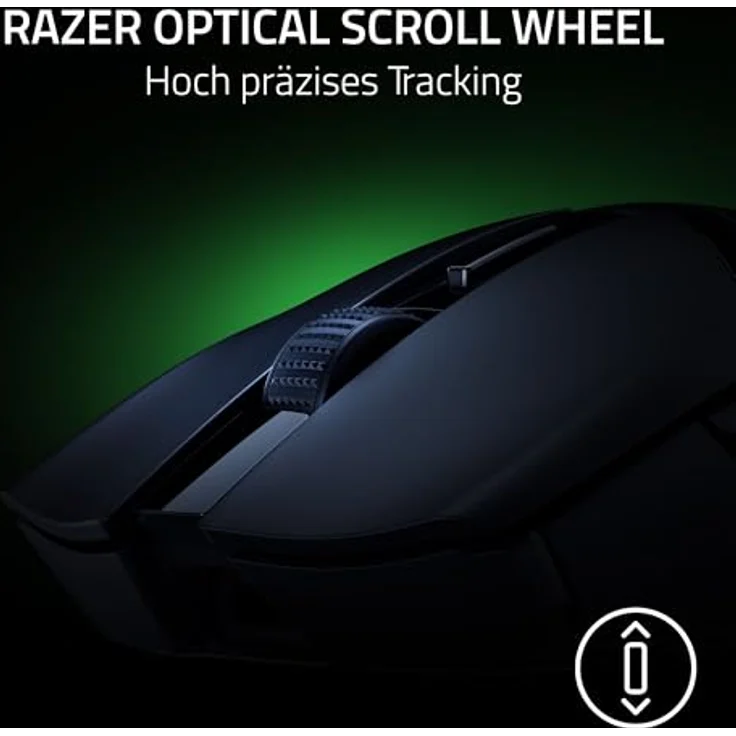 Razer Cobra HyperSpeed, kabellose Gaming-Maus mit 26K DPI Sensor, 1000 Hz Polling Rate, 62g leicht, Chroma RGB, 3-fach-Konnektivität, Schwarz – Bild 5