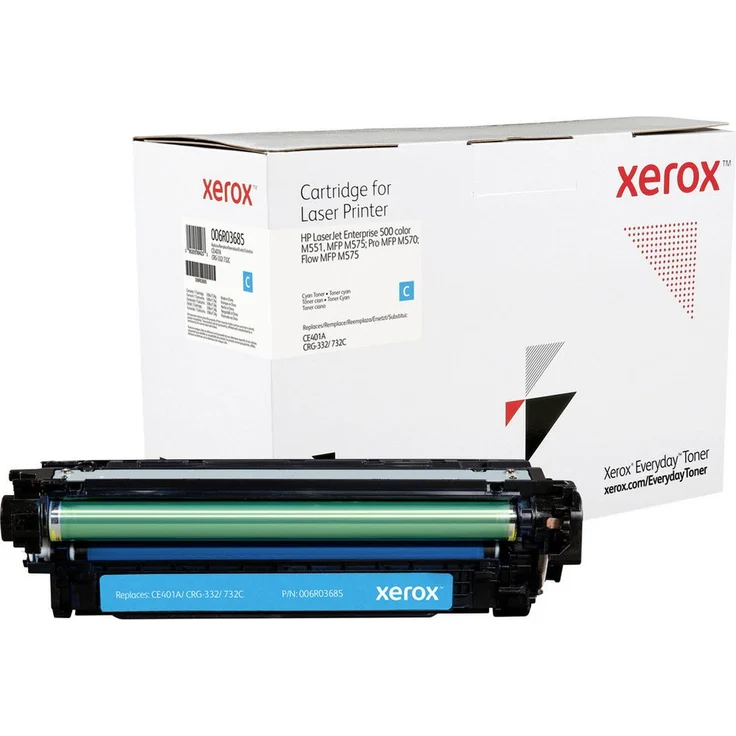 Xerox Tonerpatrone 006R03685, kompatibel mit HP 507A CE401A, Cyan, für 6000 Seiten – Bild 1