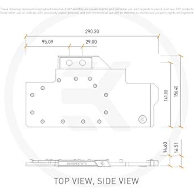 EK-Quantum Vector Trio RTX 2080 Ti D-RGB - Nicke - Kupfer (3831109814239) – Bild 5
