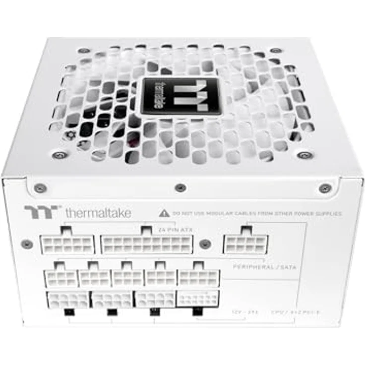 Thermaltake Toughpower XT Snow 1000W, ATX 12V Netzteil mit 80 PLUS Gold und modularen Kabeln, weiß – Bild 2