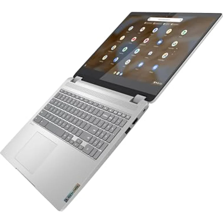 Lenovo Chromebook IdeaPad Flex 3 Convertible Laptop | 15.6" Full HD Display | Intel Celeron N4500 | 8GB RAM | 128GB eMMC | Intel UHD Grafik | Chrome OS | grau | 3 Monate Premium Care – Bild 2