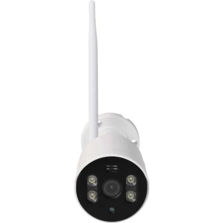 Sygonix SY-7187100 Funk-Überwachungskamera-Set, 4-Kanal mit 1 wetterfester Kamera, 720p, 2-Wege-Sprechfunktion, integrierter Akku, App-Steuerung – Bild 2