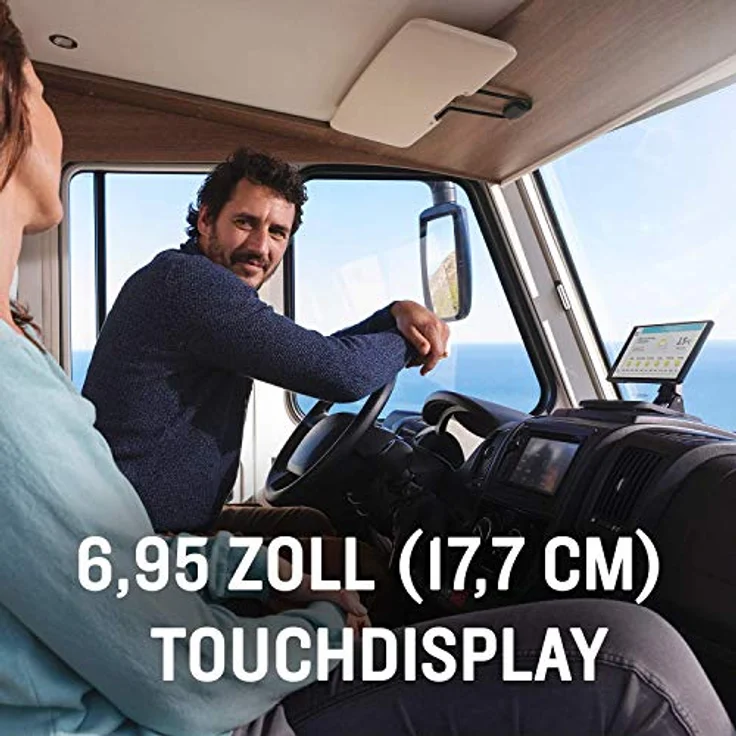 Garmin Camper 780 MT-D EU, 6.95 Zoll Navi mit 3D-Navigationskarten für Europa, Pois, Sprachsteuerung, rahmenlos – Bild 4