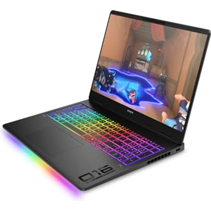 HP Omen Max 16" WQXGA OLED, Gaming-Notebook mit Intel Core Ultra 9 275HX, 32GB RAM, 2TB SSD, RTX 5080, Windows 11 Home, Schwarz – Bild 5