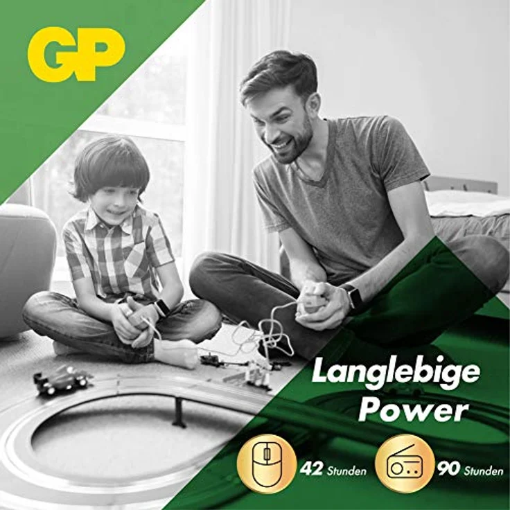 GP Batteries Super Alkaline AA Batterie Mignon, LR06, 1,5V, 80 Stück – Bild 3