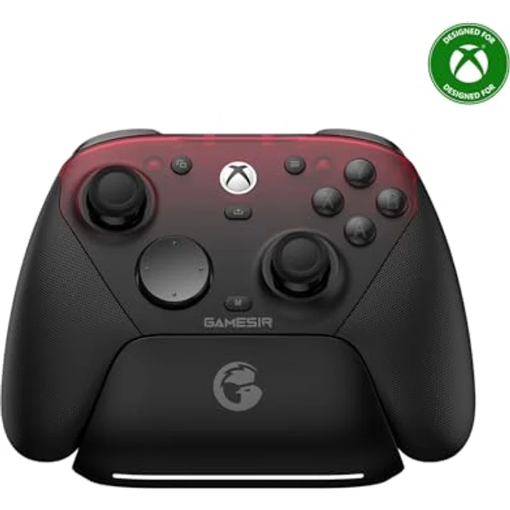 Gamesir G7 Pro, Gaming Controller mit Tri-Mode-Konnektivität für Xbox, PC und Android, schwarz, TMR-Sticks und ergonomisches Design – Bild 2