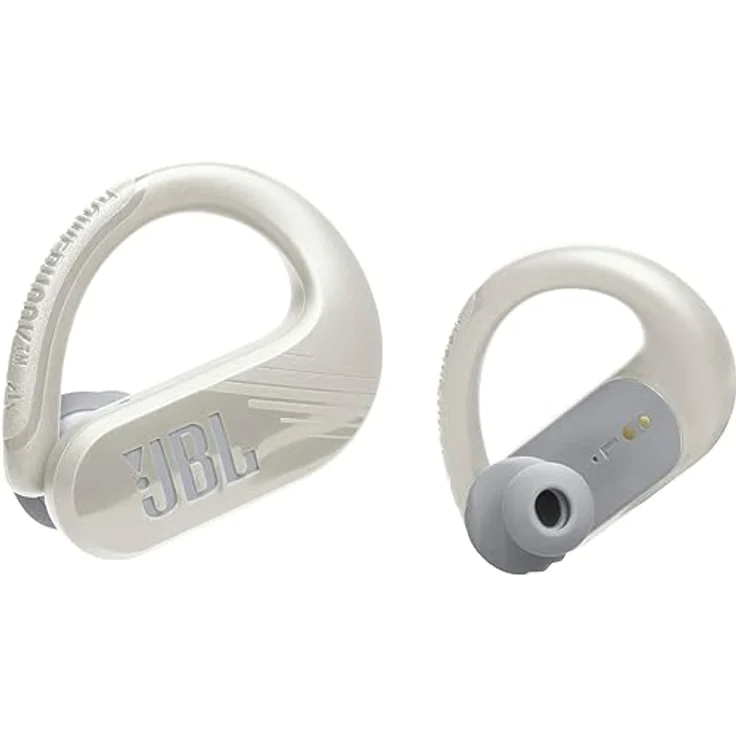 JBL Endurance Peak 3 – Kabellose aktive Ohrhörer mit IP68-Wasserschutz und bis zu 50 Stunden Akkulaufzeit – In Weiß – Bild 2
