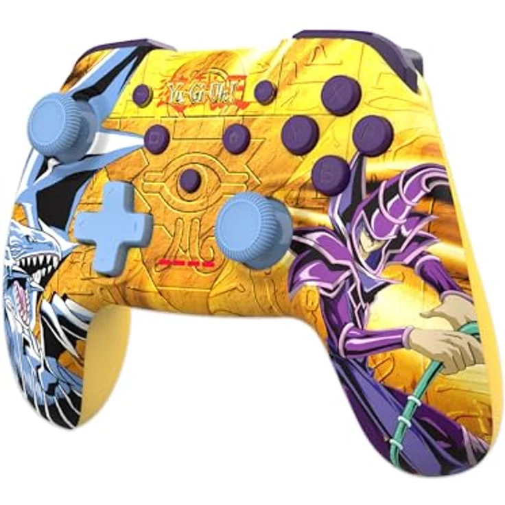 Freaks and Geeks Yu-Gi-Oh Dragon Nintendo Switch Controller wireless gelb – Bild 3