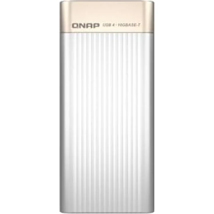 QNAP QNA-UC10G1T, USB 4 Type-C zu 1 x 10GBASE-T Netzwerkadapter mit lüfterlosem Design und 1 m Kabel – Bild 2