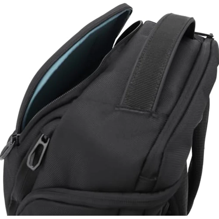 Thule Accent - 28L Laptop-Rucksack mit gepolstertem Laptop-Schutz für Geräte bis 17 Zoll, SafeZone-Fach und Trolley-Befestigung, Schwarz – Bild 9