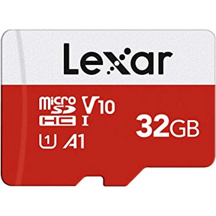 Lexar Micro SD Karte 32GB, UHS-I Speicherkarte mit Adapter, bis zu 100 MB/s, A1, V10, C10, 4K UHD für Kamera und Smartphone – Bild 1