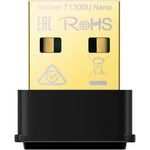 TP-LINK Archer T1300U, Nano Mini-Dual-Band-Wi-Fi-USB Adapter, bis zu 1300 Mbit/s mit MU-MIMO-Technologie