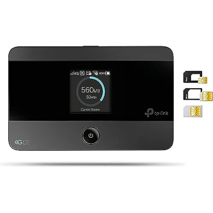 TP-Link M7350 mobiler 4G/LTE MiFi Dualband WLAN Router (UK Version - nicht für Deutschland) – Bild 5