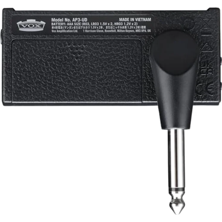 Vox amPlug3 UK Drive, Kopfhörerverstärker mit Vintage- und Distortion-Sounds, Schwarz – Bild 6