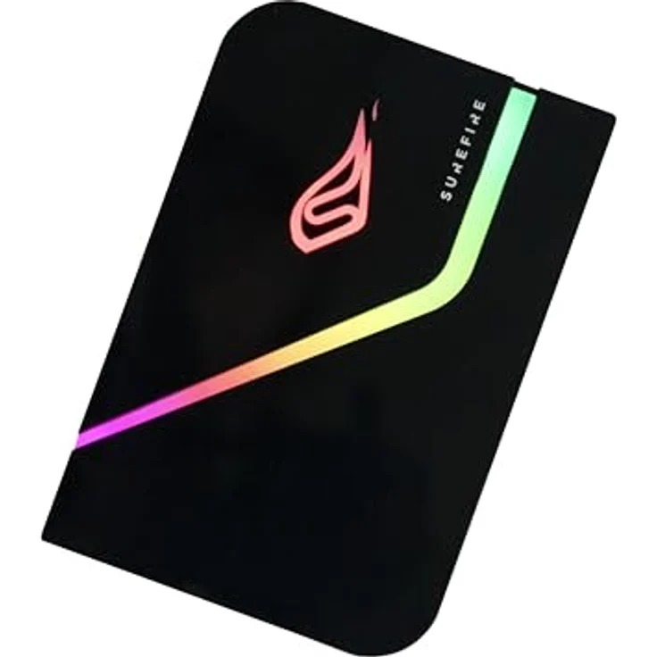 SureFire Gaming SSD, 1 TB Externe SSD Festplatte, USB 3.2 Gen 1, Portable Speichererweiterung, kompatibel mit Mac, Windows, PS5 und Xbox, schwarz – Bild 1