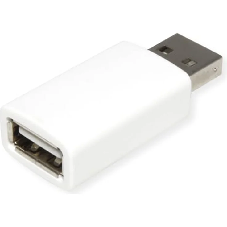 VALUE USB Datenblockier-Adapter Typ A, Datenschutzadapter zur physischen Blockierung von Datenanschlüssen für öffentliche Bereiche – Bild 2