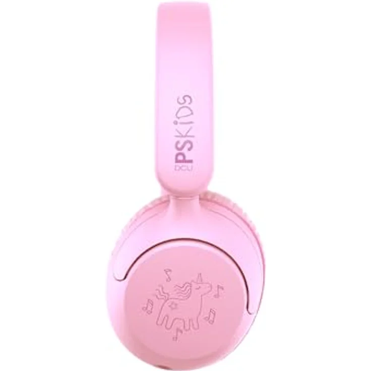 DCU Tecnologic PlaySafe Kids Kopfhörer DCU 34152545, 3-in-1 Design mit sicherer Lautstärkebegrenzung, rosa – Bild 3
